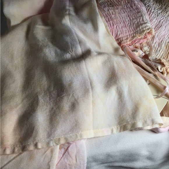 Kiwi and punch strapless maxi dress Tie-dyed NWT - Picture 4 of 4